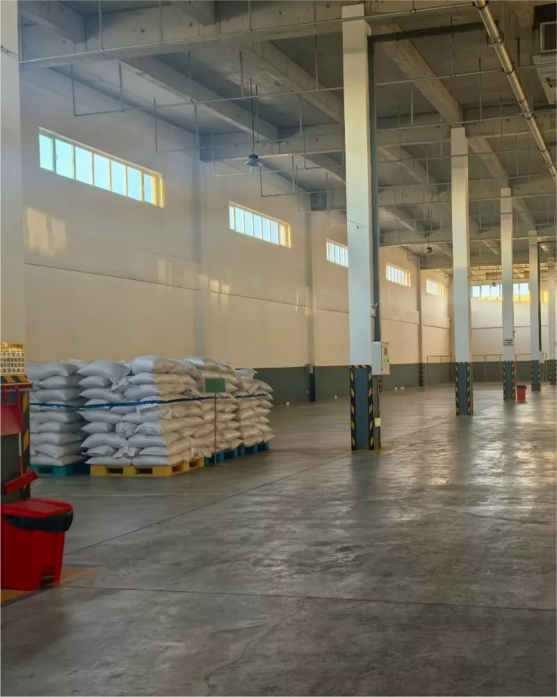 Warehouse of Raw Materials